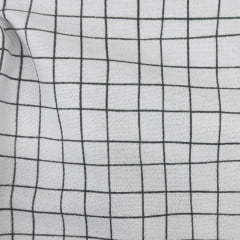 Flanela Cueiro Premium Xadrez Cinza 