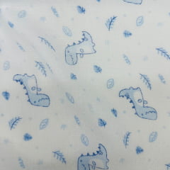 Fralda Dupla Dinos 80x80cm  