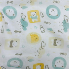 Fralda Dupla Ursinhos 80x80cm 