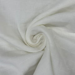 Fralda Quadriculada Off White 