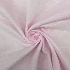 Fralda Quadriculada Rosa Bebê