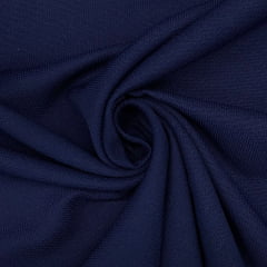 Fustão Liso Azul Marinho 