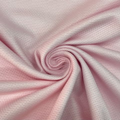 Piquet de Algodão Misto Rosa Bebê 