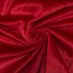 Tecido Velboa Vermelho Noel Tecido Velboa Vermelho Noel