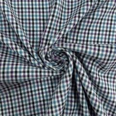 Alfaiataria Leve Mini Xadrez Magenta LIVE Alfaiataria Leve Mini Xadrez Magenta LIVE