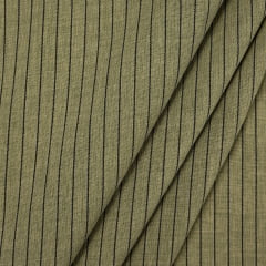 Alfaiataria Risca de Giz Linho Verde Mate