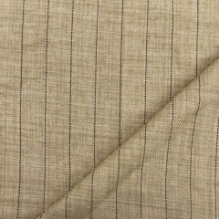 Alfaiataria Risca de Giz Melange Bege Alfaiataria Risca de Giz Melange Bege