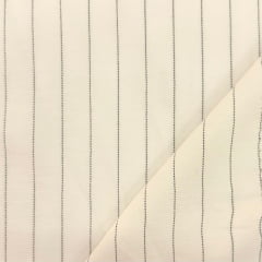 Alfaiataria Risca de Giz Melange Branco Alfaiataria Risca de Giz Melange Branco