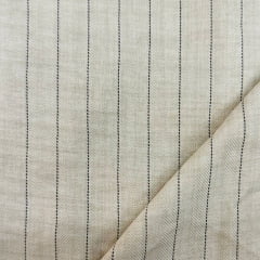 Alfaiataria Risca de Giz Melange Off White Alfaiataria Risca de Giz Melange Off White