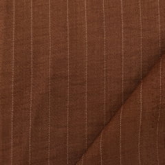 Alfaiataria Risca de Giz Melange Terracota 