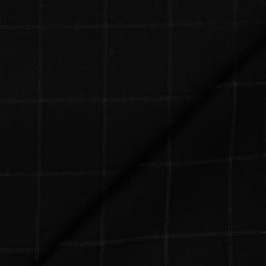 Alfaiataria Xadrez Grid Preto