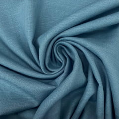 Cambraia de Algodão Azul Náutico 