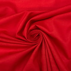 Cambraia de Algodão Vermelho 