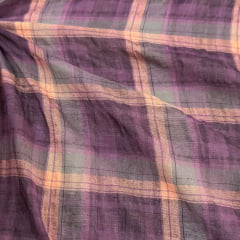 Cambraia de Algodão Xadrez Vinho Cambraia de Algodão Xadrez Vinho