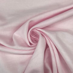 Cambraia de Algodão Rosa Bebê