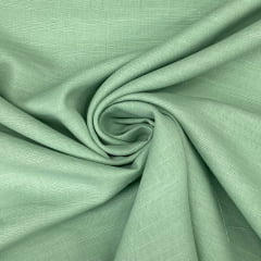 Cambraia de Algodão Verde Chá