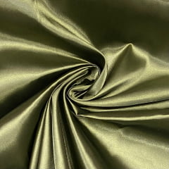 Cetim com Elastano Verde Oliva