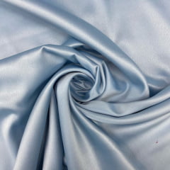 Crepe Amanda Azul Bebê