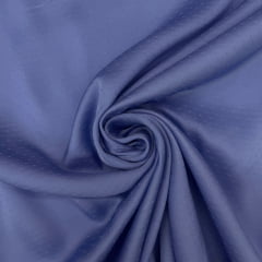 Musseline Toque de Seda Azul
