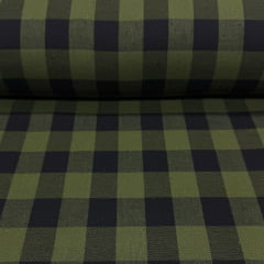 Flanela Xadrez Verde Musgo Flanela Xadrez Verde Musgo