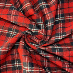 Flanela Xadrez Vermelho Grunge