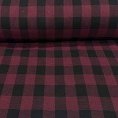 Flanela Xadrez Vermelho Vinho Flanela Xadrez Vermelho Vinho