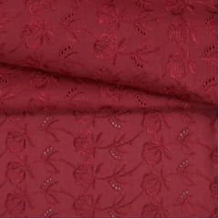 Laise Broderi Vermelho no Vermelho