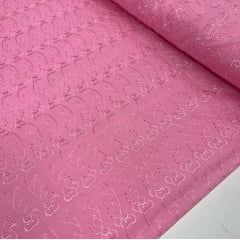 Layse Broderi Rosa Chiclete Premium