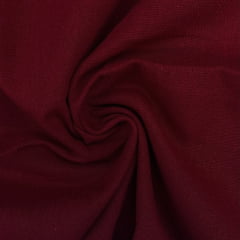 Linho Misto Vermelho Escuro