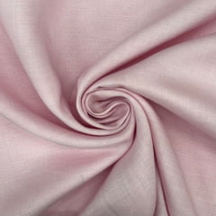 Linho Puro Rosa Bebê Linho Puro Rosa Bebê