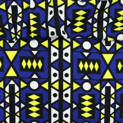 Oxford Africano Geometria Tribal Azul