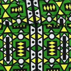 Oxford Africano Geometria Tribal Verde