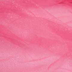Tule Glitter Rosa Bailarina Sobretom