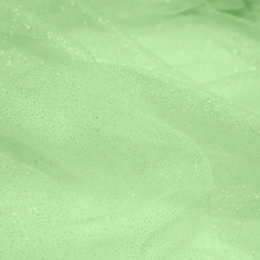 Tule Glitter Verde Água Sobretom