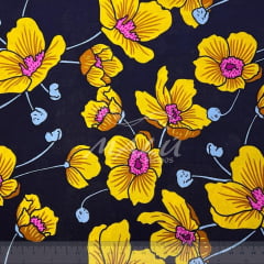 Viscose Flores Amarelas RRR