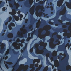 Viscolinho com Elastano Instinto Azul Viscolinho com Elastano Instinto Azul