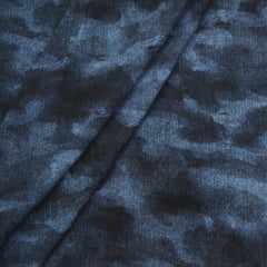Viscolinho com Elastano Névoa Azul