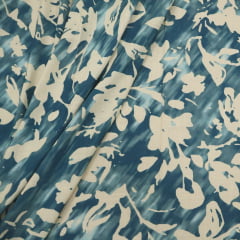 Viscolinho com Elastano Primavera Azul Viscolinho com Elastano Primavera Azul
