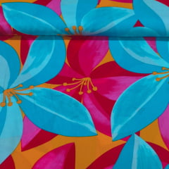 Viscose Floral Paraíso