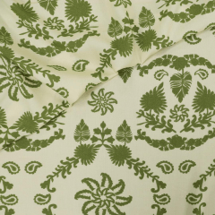 Viscose Arabesco Verde Viscose Arabesco Verde