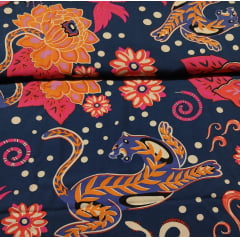 Viscose Encanto da Onça Marinho RRR