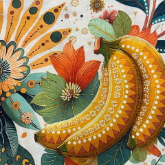 Viscose Farm Banana Barroca