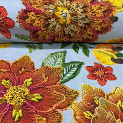 Viscose Farm Flores Lindas