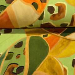 Viscose Farm Coffe Leaves