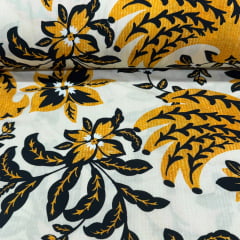 Viscose Farm Flor Dourada Viscose Farm Flor Dourada