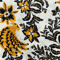 Viscose Farm Flor Dourada