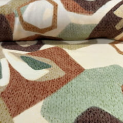 Viscose Farm Flores Abstratas Viscose Farm Flores Abstratas