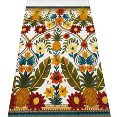 Viscose Farm Flores e Abacaxis