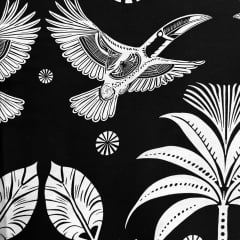 Viscose Farm Noir Tropical