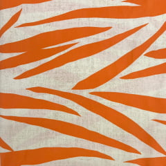 Viscose Zebrada Laranja